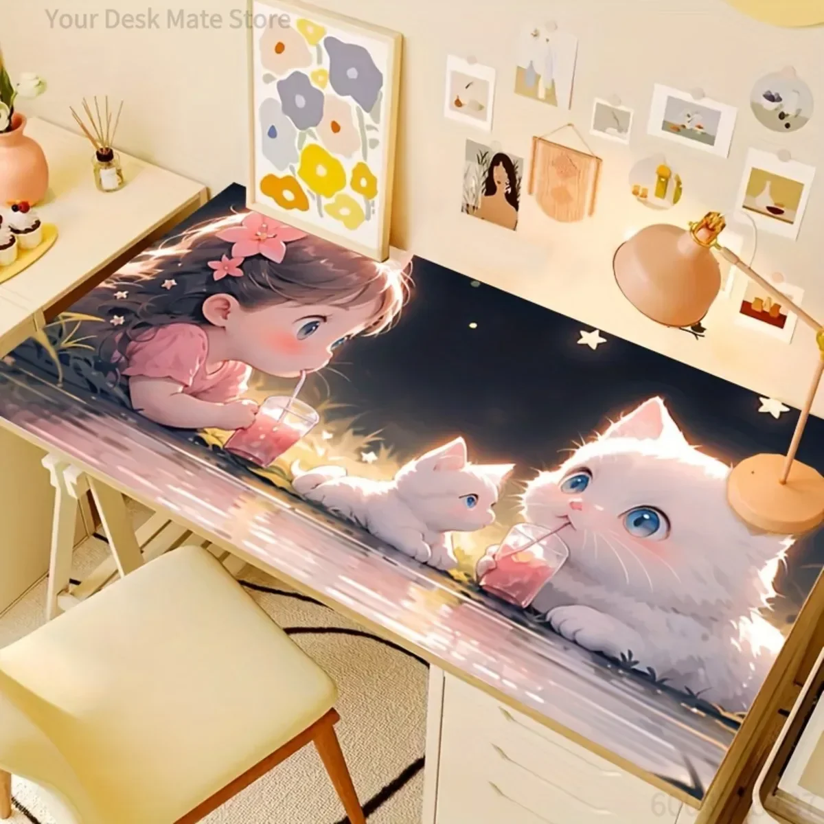 Cute Cat Pattern Computer Mouse Pad Thick Soft Non-Slip Rubber Lock Edge Gaming Desk Mat Ideal Gift for Boyfriend Girlfriend
Cute Cat Pattern Computer Mouse Pad Thick Soft Non-Slip Rubber Lock Edge Gaming Desk Mat Ideal Gift for Boyfriend Girlfriend
