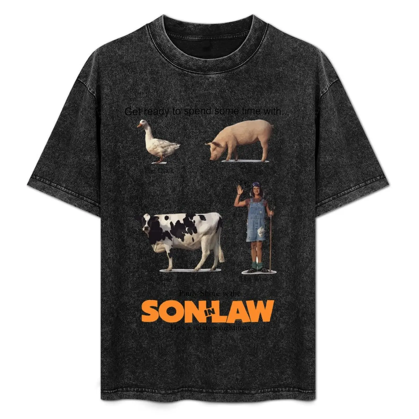 Son In LawThe Duck + The Pig + The Cow + THE WEASEL Classic 90's Grunge Era Pop Culture Pauly Shore Comedy Movie T-Shirt
Son In LawThe Duck + The Pig + The Cow + THE WEASEL Classic 90's Grunge Era Pop Culture Pauly Shore Comedy Movie T-Shirt