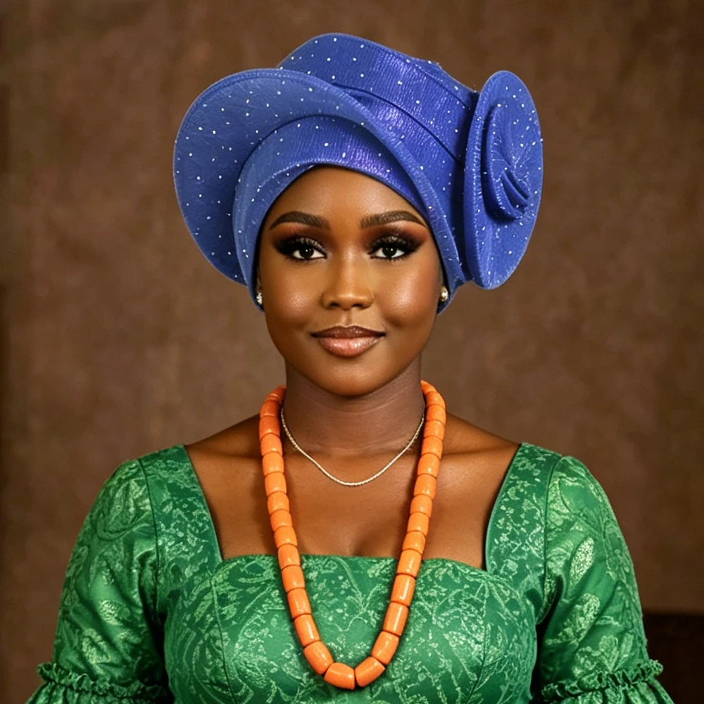 Already Made Turban Cap for Women Rhinestone Nigeria Wedding Geles Hijab African Auto Gele Headties Bonnet Head Wrap Headpiece
Already Made Turban Cap for Women Rhinestone Nigeria Wedding Geles Hijab African Auto Gele Headties Bonnet Head Wrap Headpiece