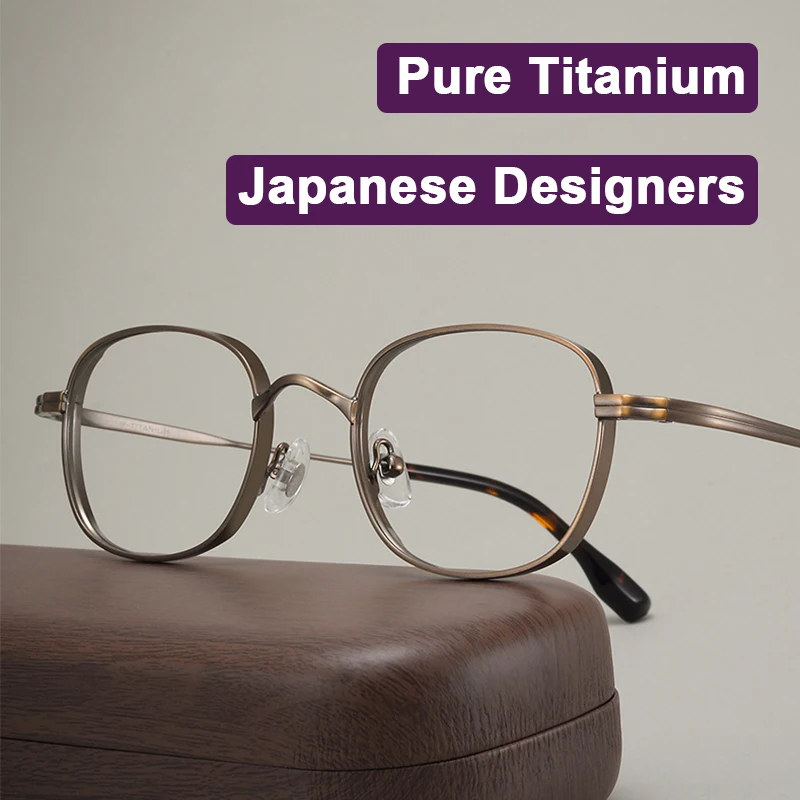 Japan Luxury Brand Reproduction Men Woman Oval Eyeglasses Ultra Light Pure Titanium Small Face Glasse Frame Fashion Eyewear
Japan Luxury Brand Reproduction Men Woman Oval Eyeglasses Ultra Light Pure Titanium Small Face Glasse Frame Fashion Eyewear