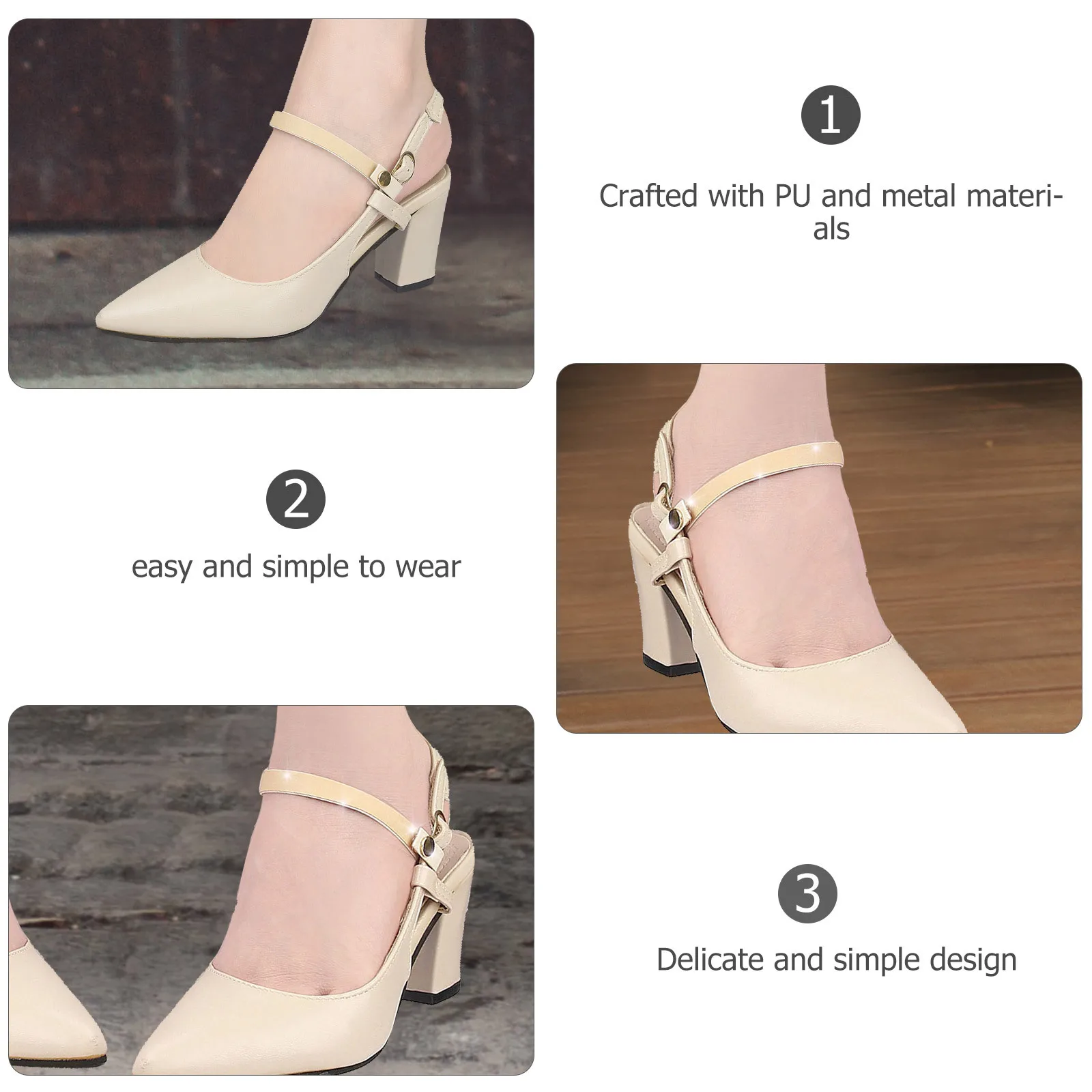 1 Pair Adjustable Snap Button Shoe Straps For Heels Replacement Ankle Straps For High Heel Shoes Women Shoe Strap Extender
1 Pair Adjustable Snap Button Shoe Straps For Heels Replacement Ankle Straps For High Heel Shoes Women Shoe Strap Extender