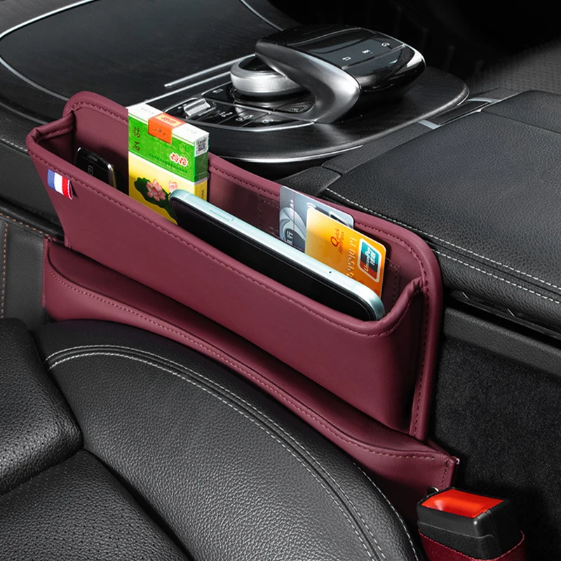 Universal Leather Car Front Seat Gap Storage Slot Box Multifunction Pocket Organizer Plug Filler Phone Holder Auto Accessories
Universal Leather Car Front Seat Gap Storage Slot Box Multifunction Pocket Organizer Plug Filler Phone Holder Auto Accessories