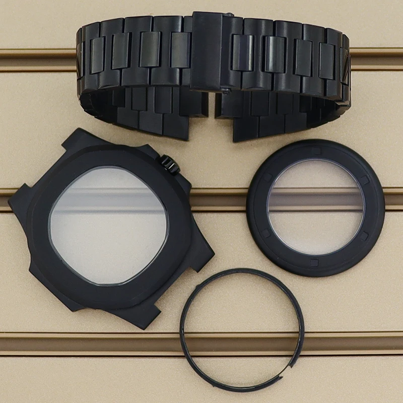 Black 40mm NH35 Watch Case Sapphire Crystal For Modified Nautilus Seiko NH35 NH36 NH38 NH34 Movement 30.8mm Dial 100M Waterproof
Black 40mm NH35 Watch Case Sapphire Crystal For Modified Nautilus Seiko NH35 NH36 NH38 NH34 Movement 30.8mm Dial 100M Waterproof