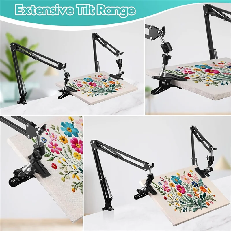 Регулируемый держатель пяльца для вышивания, 2 шт., вращающийся держатель пяльца, складной для пялец для вышивания, игловой художественной рамки и держателя телефона-B51B
Регулируемый держатель пяльца для вышивания, 2 шт., вращающийся держатель пяльца, складной для пялец для вышивания, игловой художественной рамки и держателя телефона-B51B