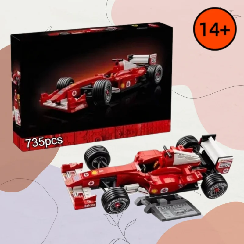 New F2004 Racing Car Mechanical Model Set 11375 735PCS Building Bricks DIY Toys Assembling Vehicle Ornament Gifts for Adults
New F2004 Racing Car Mechanical Model Set 11375 735PCS Building Bricks DIY Toys Assembling Vehicle Ornament Gifts for Adults