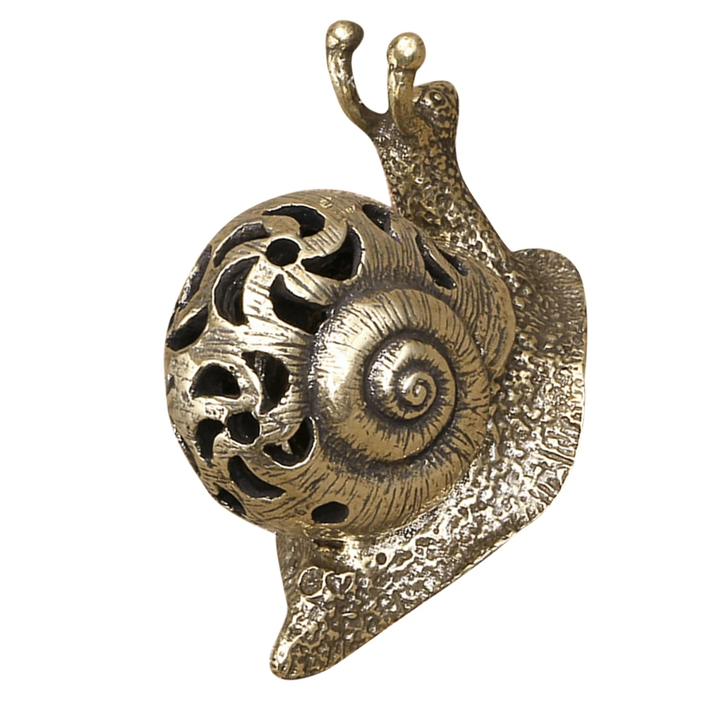 Retro Incense Burner Decoration Fragrance Cone Scent Sticks Holder Mini Snail Metal Brass
Retro Incense Burner Decoration Fragrance Cone Scent Sticks Holder Mini Snail Metal Brass