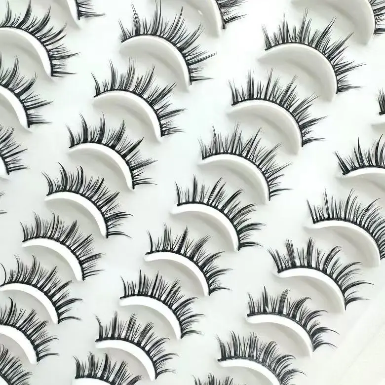 20 Pairs Natural Wispy False Eyelashes, Lightweight Comfortable Strip Lashes for Daily Makeup & Eye Enhancement
20 Pairs Natural Wispy False Eyelashes, Lightweight Comfortable Strip Lashes for Daily Makeup & Eye Enhancement