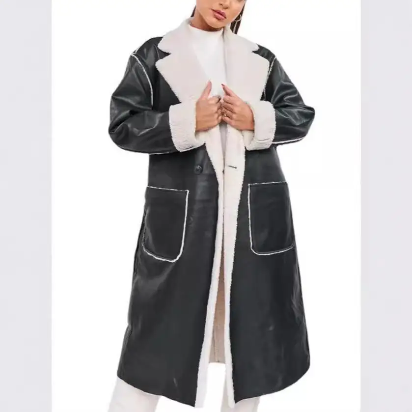 Women's Thi Leather Windbreaker Jaet with Tie up Design Long Sve Regular Length Single Button Closure Color
Women's Thi Leather Windbreaker Jaet with Tie up Design Long Sve Regular Length Single Button Closure Color