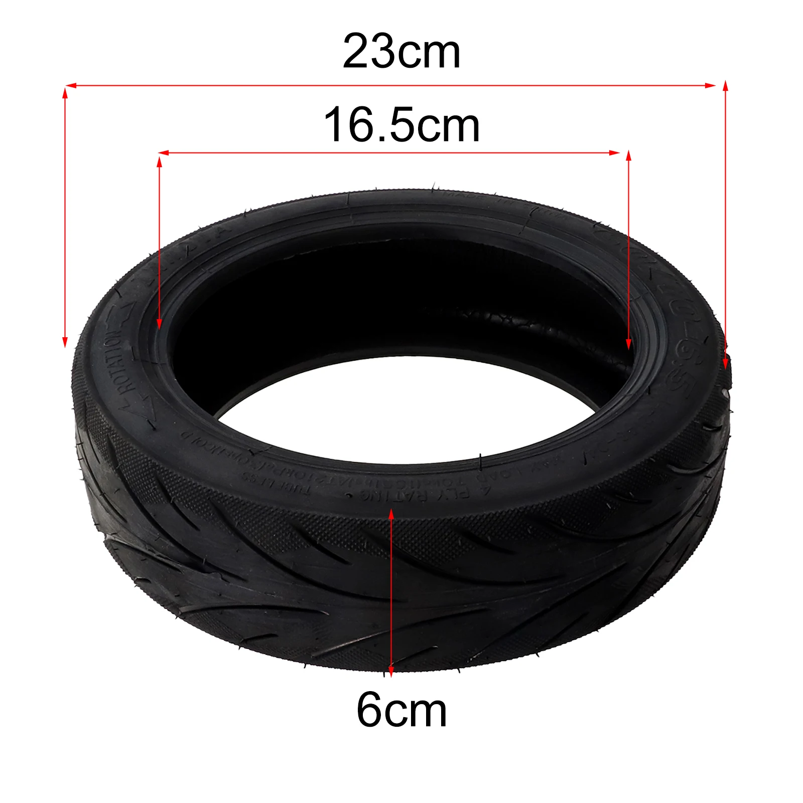 Outer Tire For Ninebot Max G30 60/70-6.5 Black Vacuum Tire Rubber Electric Scooter Accessories No Inflation Explode Proof Tire
Outer Tire For Ninebot Max G30 60/70-6.5 Black Vacuum Tire Rubber Electric Scooter Accessories No Inflation Explode Proof Tire