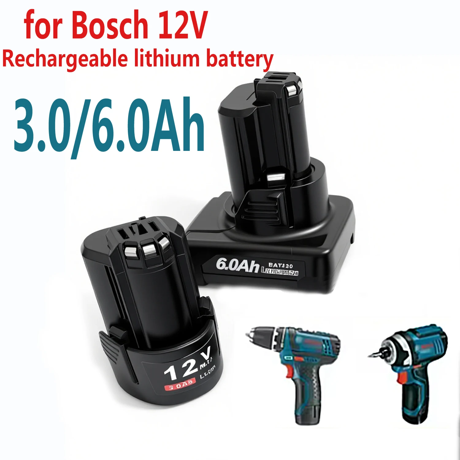 Долговечная мощность 6,0 Ач/3,0 Ач, для Bosch BAT411 12 В Макс. литиевая батарея BAT412A 2607336013 2607336014 Аккумуляторные электроинструменты
Долговечная мощность 6,0 Ач/3,0 Ач, для Bosch BAT411 12 В Макс. литиевая батарея BAT412A 2607336013 2607336014 Аккумуляторные электроинструменты