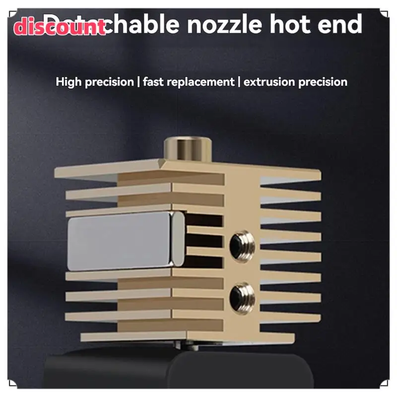 Модернизированный комплект Hotend отличного качества для мини-сопло из закаленной стали Bambu Lab A1/A1, латунный радиатор, улучшенный 3D-принтер Perf
Модернизированный комплект Hotend отличного качества для мини-сопло из закаленной стали Bambu Lab A1/A1, латунный радиатор, улучшенный 3D-принтер Perf
