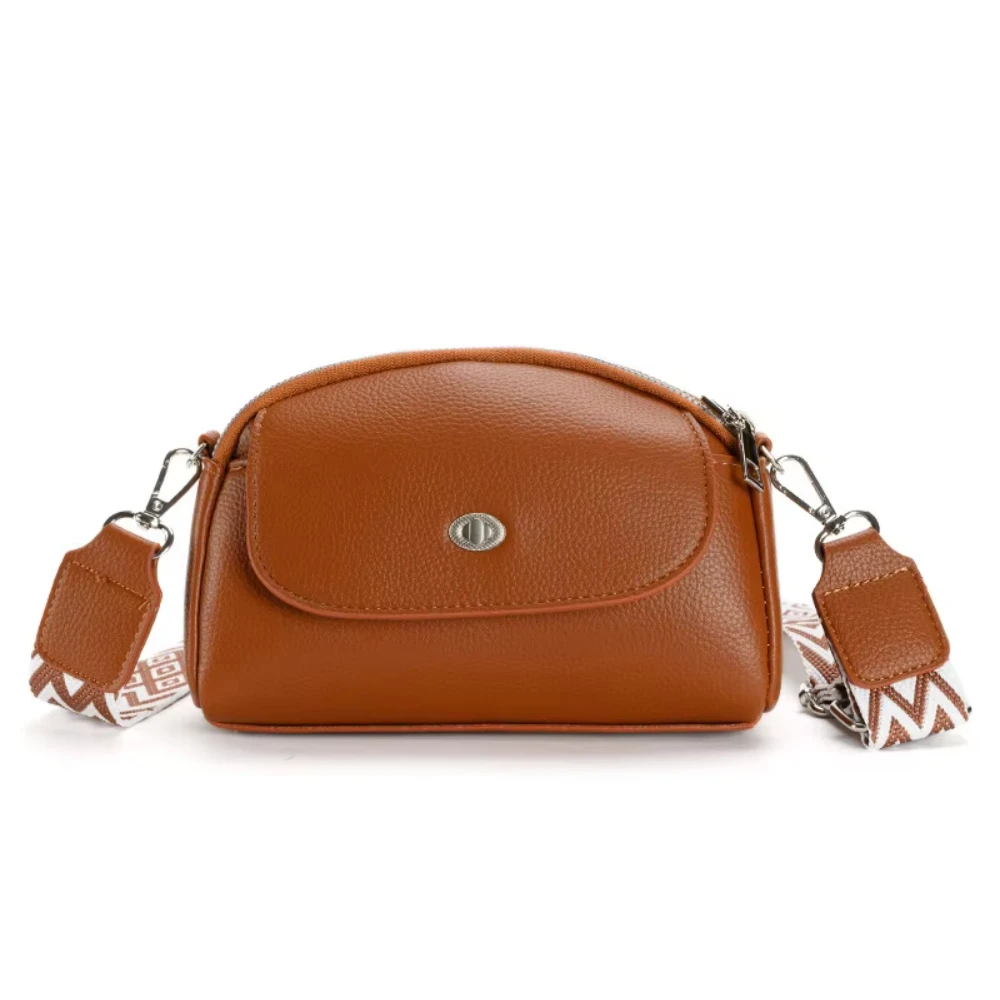Trendy Solid Color Female Mobile Phone Bag Wide Shoulder Strap Zipper Crossbody Bag Adjustable Strap Shopping Shoulder Bag
Trendy Solid Color Female Mobile Phone Bag Wide Shoulder Strap Zipper Crossbody Bag Adjustable Strap Shopping Shoulder Bag