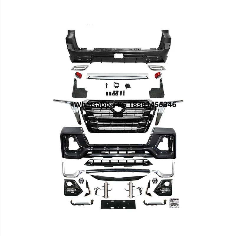 For Land Cruiser LC200 16-21 modified Front bumper rear bumper grille surround Car accessories body kit
For Land Cruiser LC200 16-21 modified Front bumper rear bumper grille surround Car accessories body kit