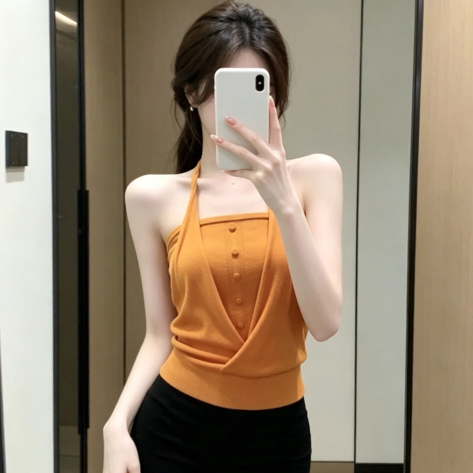 Summer New Style Slim Fit Knitted Strapless Mock Two-Piece Women's Sexy Top Breathable Soft Fine Gauge Needlework Short Sleev...
Summer New Style Slim Fit Knitted Strapless Mock Two-Piece Women's Sexy Top Breathable Soft Fine Gauge Needlework Short Sleev...