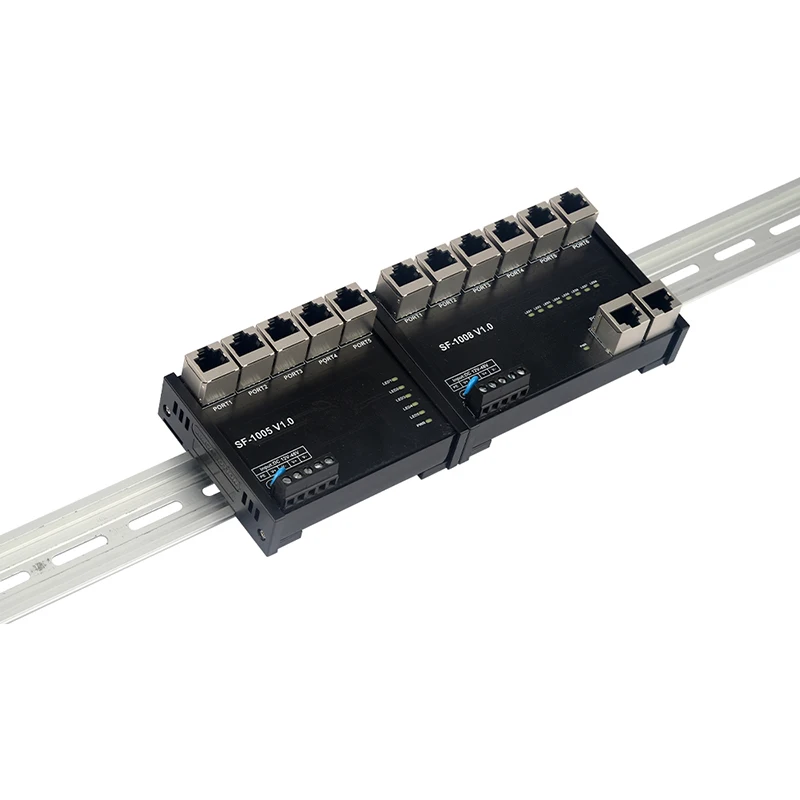 Amsamotion Industrial Grade 100Mbps Ethernet Switch 5-Port 8-Port Rail Mounted Network Switch Splitter Hub
Amsamotion Industrial Grade 100Mbps Ethernet Switch 5-Port 8-Port Rail Mounted Network Switch Splitter Hub