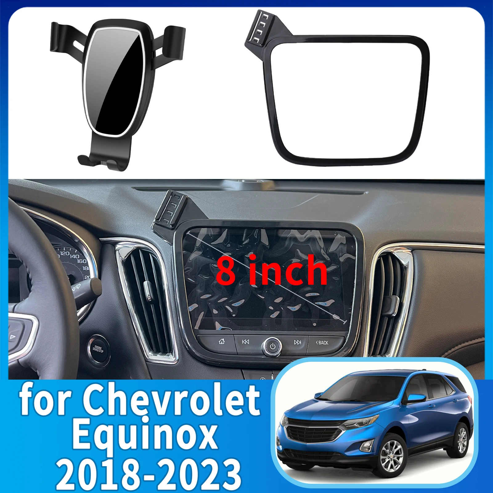 fit for Chevrolet Equinox 2018 2019 2020-2023 Phone Holder, Dashboard Screen Mount Bracket Easy Installation Car accessoires
fit for Chevrolet Equinox 2018 2019 2020-2023 Phone Holder, Dashboard Screen Mount Bracket Easy Installation Car accessoires