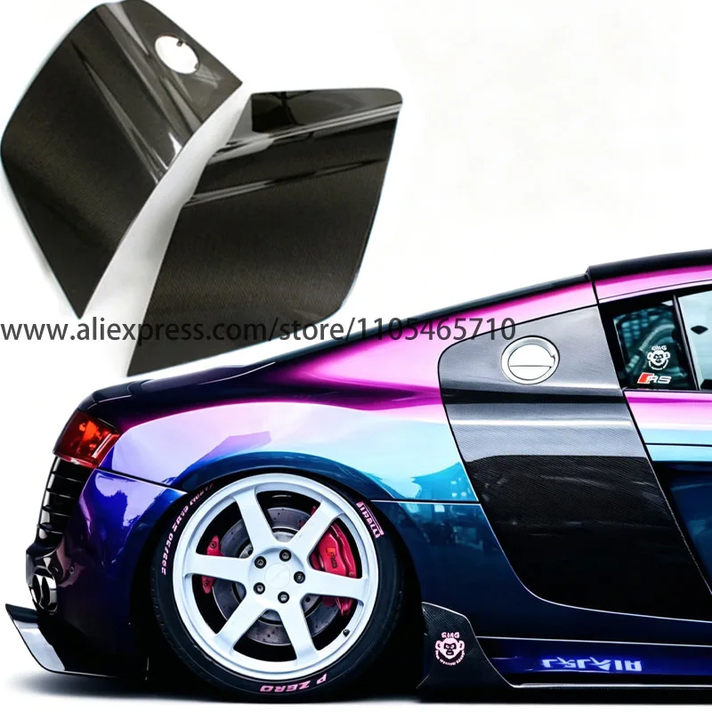 For Audi R8 V8 V10 2-Door Gen 1 2008-2015, Carbon Fiber / FRP Side Fender Blade Panels Flares Body Kit
For Audi R8 V8 V10 2-Door Gen 1 2008-2015, Carbon Fiber / FRP Side Fender Blade Panels Flares Body Kit