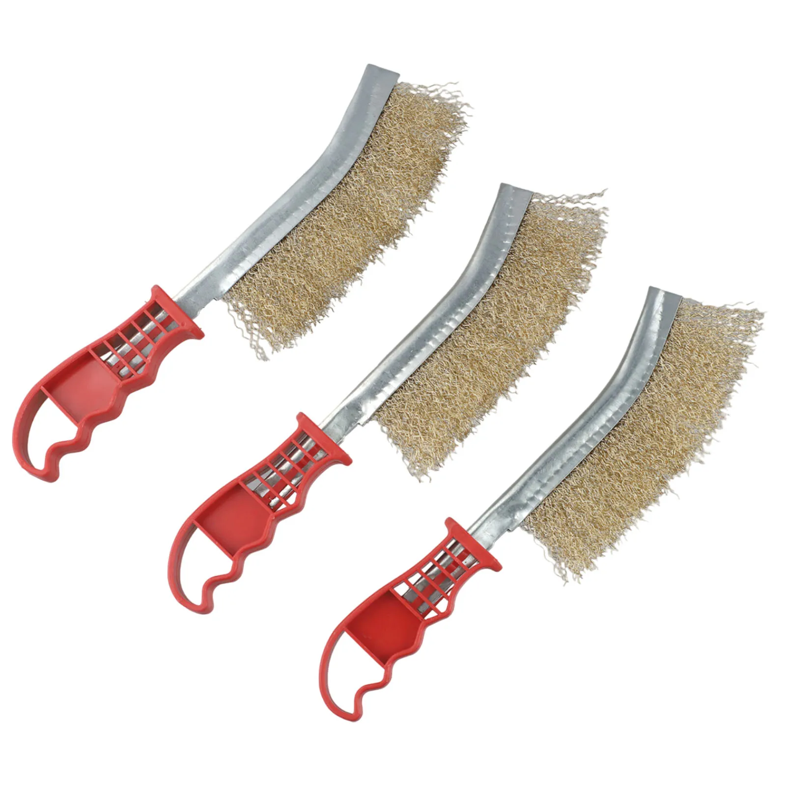 3-Pack Brass Grill Brush Brass Wire Brush Copper Brush Scraper For Cleaning Weld Slag And Weld Seams Barbecue Grill Accessories
3-Pack Brass Grill Brush Brass Wire Brush Copper Brush Scraper For Cleaning Weld Slag And Weld Seams Barbecue Grill Accessories