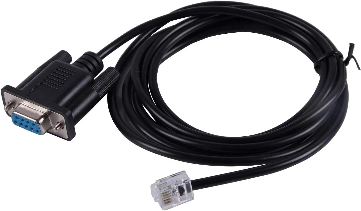 9-pin Female D-sub to RJ11 4P4C Male DirectLOGIC DL305 Programming Cable 10FT Cable For Using With D3-340 CPU D3-DSCBL-1
9-pin Female D-sub to RJ11 4P4C Male DirectLOGIC DL305 Programming Cable 10FT Cable For Using With D3-340 CPU D3-DSCBL-1