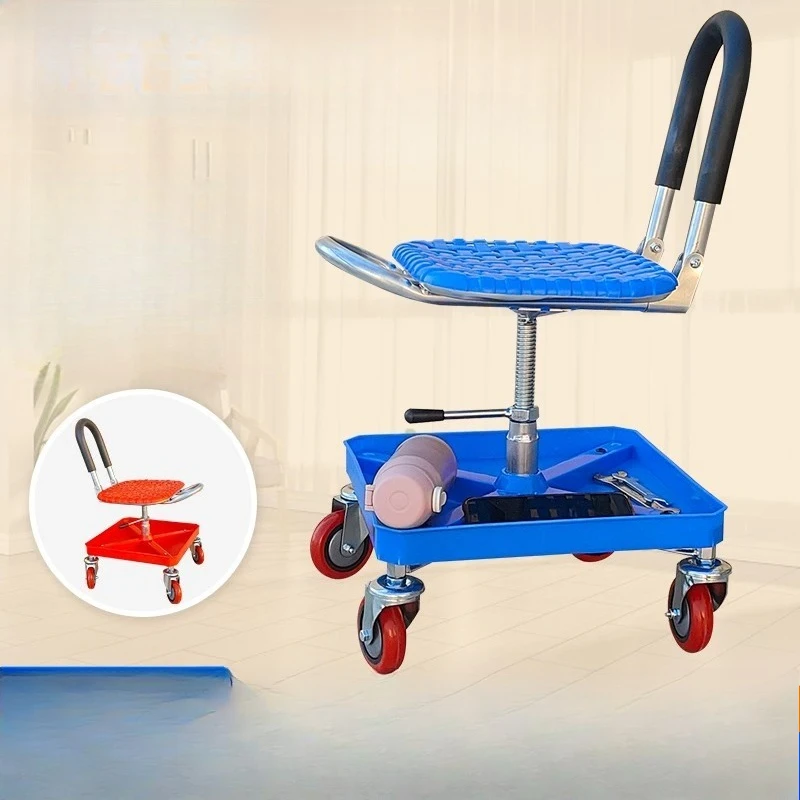 Universal wheel work stool lifting folding tile sewing workshop assembly packaging supermarket sorting shelf work seat
Universal wheel work stool lifting folding tile sewing workshop assembly packaging supermarket sorting shelf work seat
