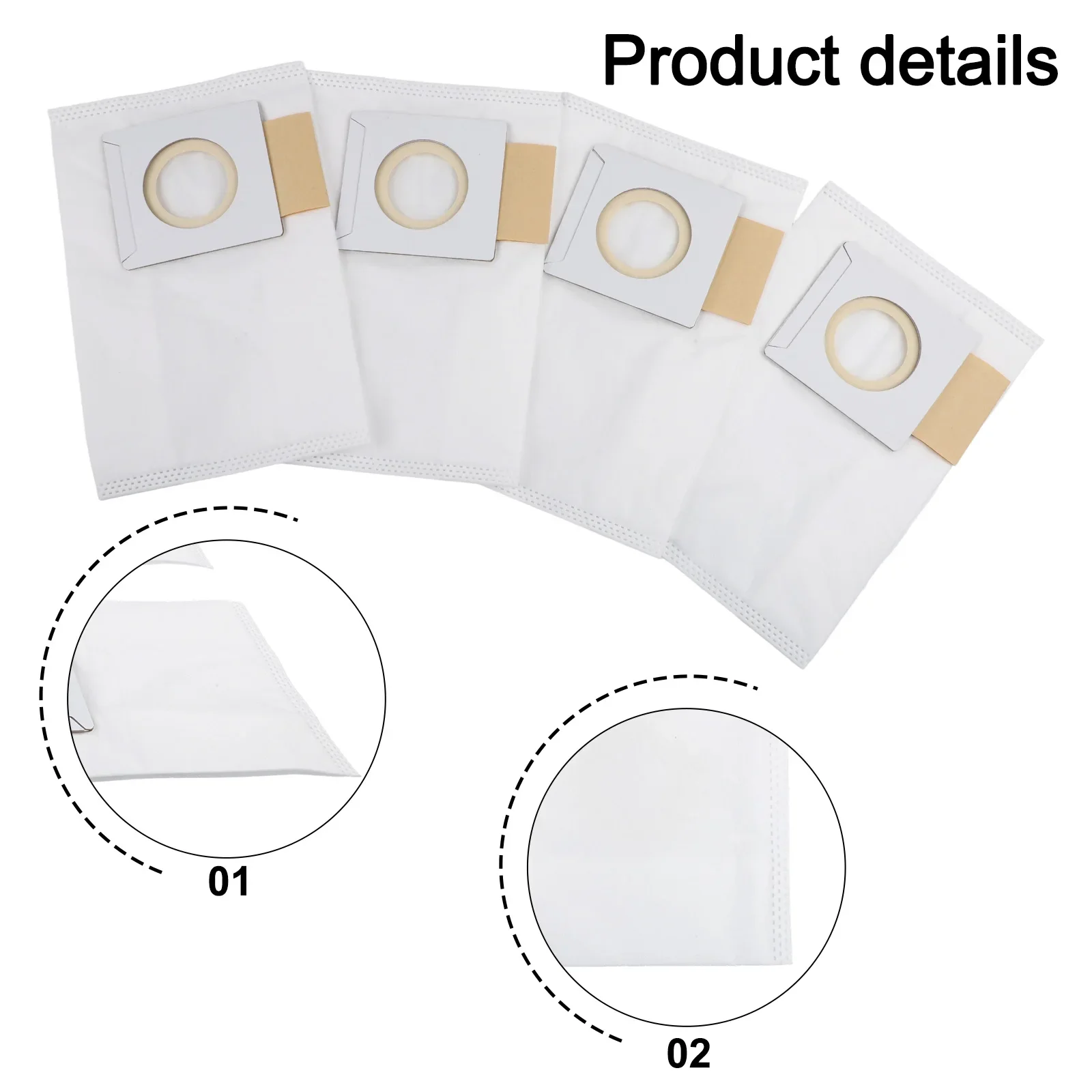 36V Vacuum Bag Backpack Vacuum Bag 5-stage Progressive Filtration Captures 0.3 Microns Filter Bag For XCV09 Backpack
36V Vacuum Bag Backpack Vacuum Bag 5-stage Progressive Filtration Captures 0.3 Microns Filter Bag For XCV09 Backpack