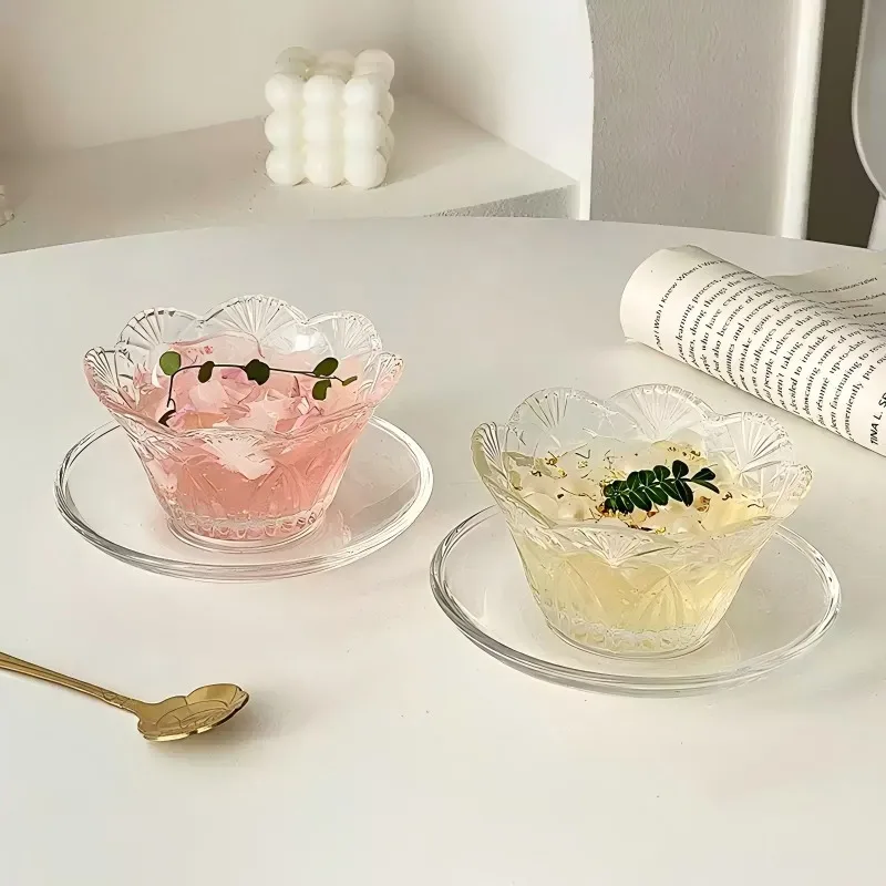 Минималистичные прозрачные десертные миски с лепестками, практичная миска для йогурта, элитная салатница, минималистичные миски для мороженого, овчарные миски
Минималистичные прозрачные десертные миски с лепестками, практичная миска для йогурта, элитная салатница, минималистичные миски для мороженого, овчарные миски