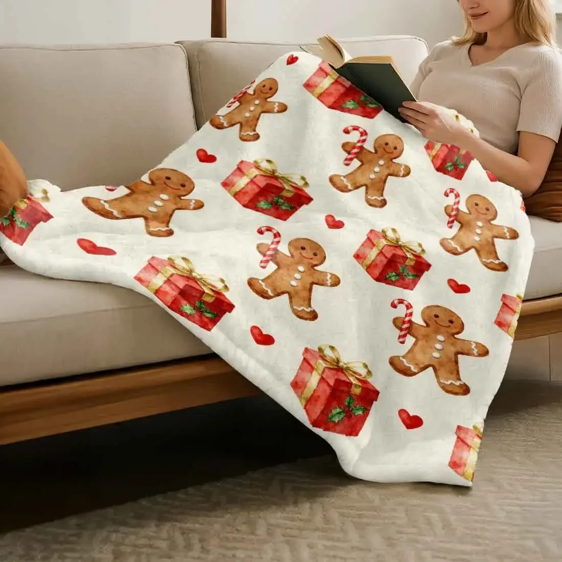 Рождественские пряничные человечки, одеяла, теплое мягкое плюшевое одеяло до колена для зимы, офиса, спальни, дивана, подарки для путешествий, домашний декор
Рождественские пряничные человечки, одеяла, теплое мягкое плюшевое одеяло до колена для зимы, офиса, спальни, дивана, подарки для путешествий, домашний декор
