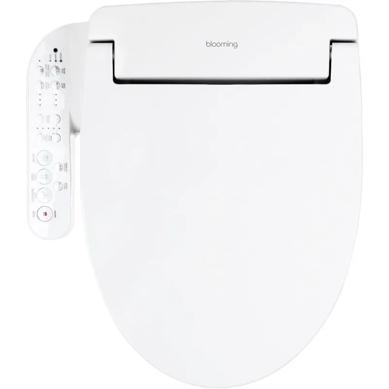 Bidet Toilet Seat *Round* Warm Water with Stainless Steel Nozzle, Warm Air Dryer, Heated Toilet Seat, Sittable Lid, Nightlight
Bidet Toilet Seat *Round* Warm Water with Stainless Steel Nozzle, Warm Air Dryer, Heated Toilet Seat, Sittable Lid, Nightlight