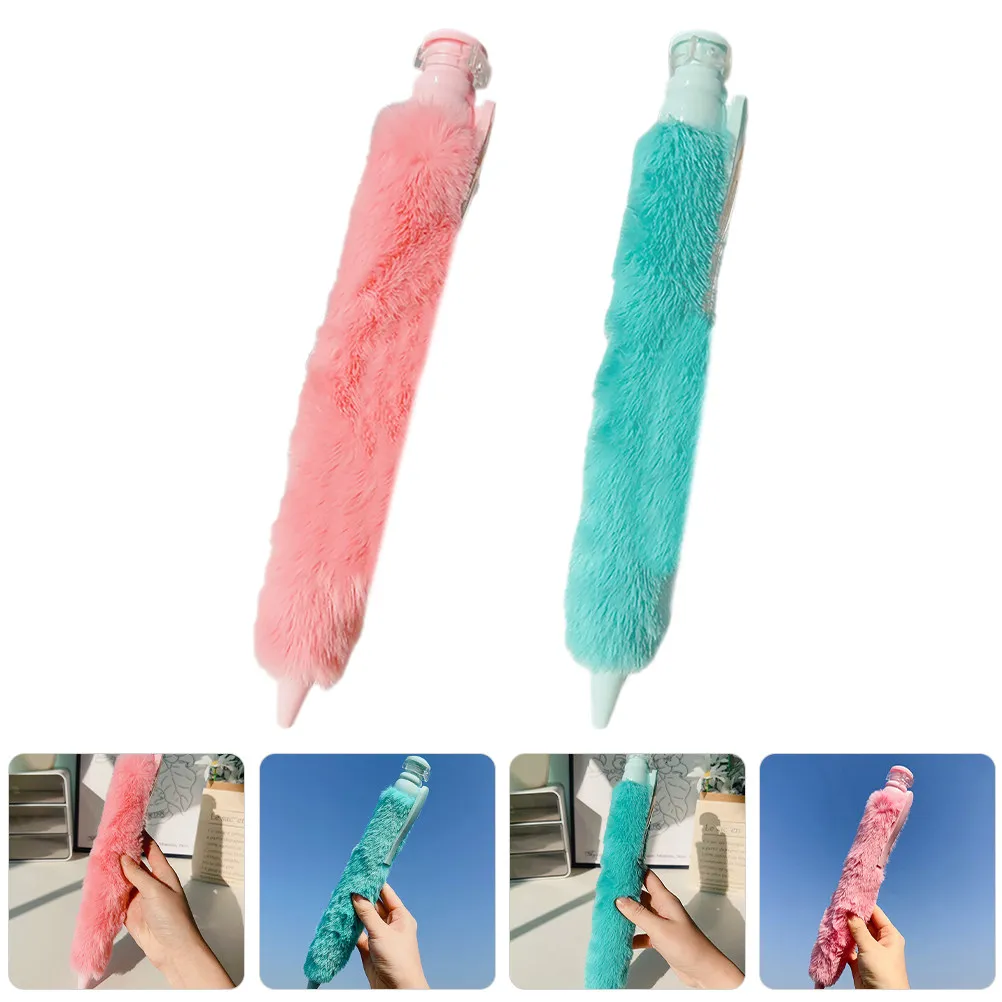 Набор из 2 разноцветных ручек-игрушек с мягким удобным захватом, гладким чернилом для письма, для школы и офиса
Набор из 2 разноцветных ручек-игрушек с мягким удобным захватом, гладким чернилом для письма, для школы и офиса