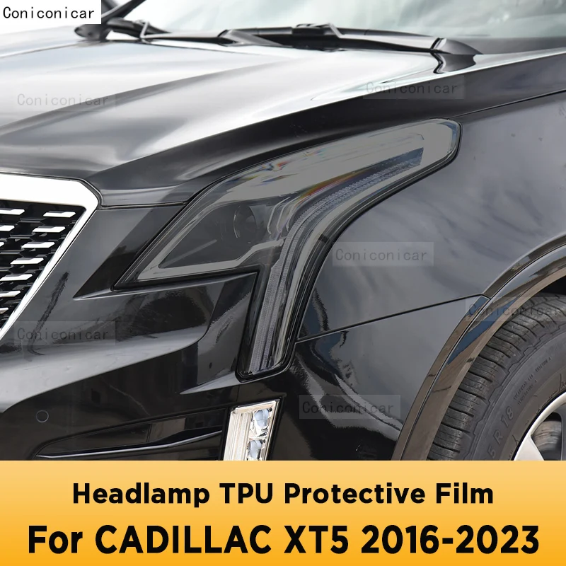 For CADILLAC XT5 2016-2023 Car Exterior Headlight Anti-scratch Front Lamp Tint Cover TPU Protective Film Accessories Sticker
For CADILLAC XT5 2016-2023 Car Exterior Headlight Anti-scratch Front Lamp Tint Cover TPU Protective Film Accessories Sticker