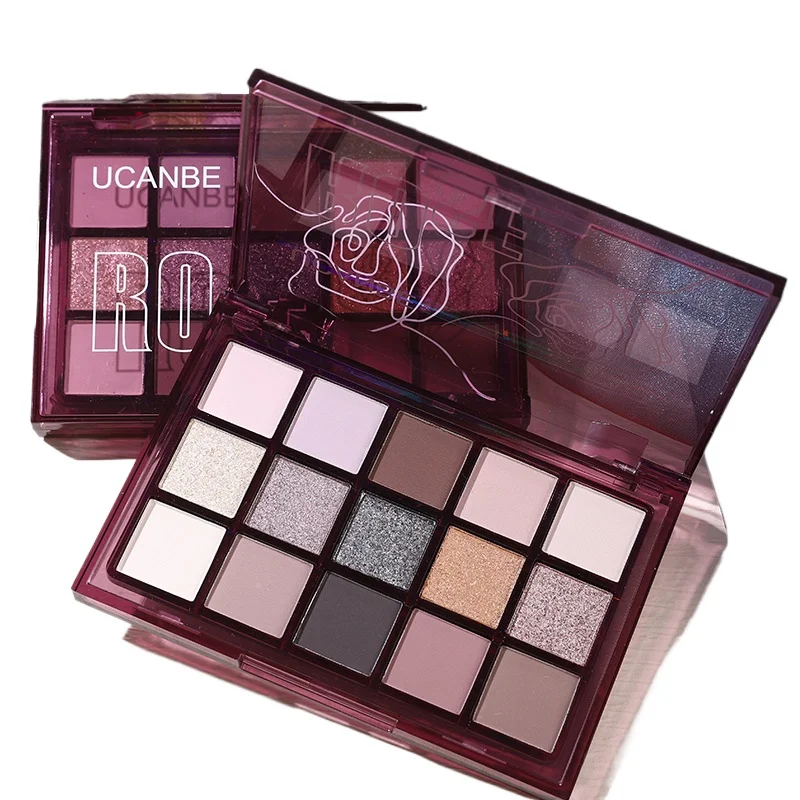 ~Smoky Makeup Cool Rose 15 Color Eyeshadow Disc Cement Grey Rose Pink Purple Pearlescent 
~Smoky Makeup Cool Rose 15 Color Eyeshadow Disc Cement Grey Rose Pink Purple Pearlescent