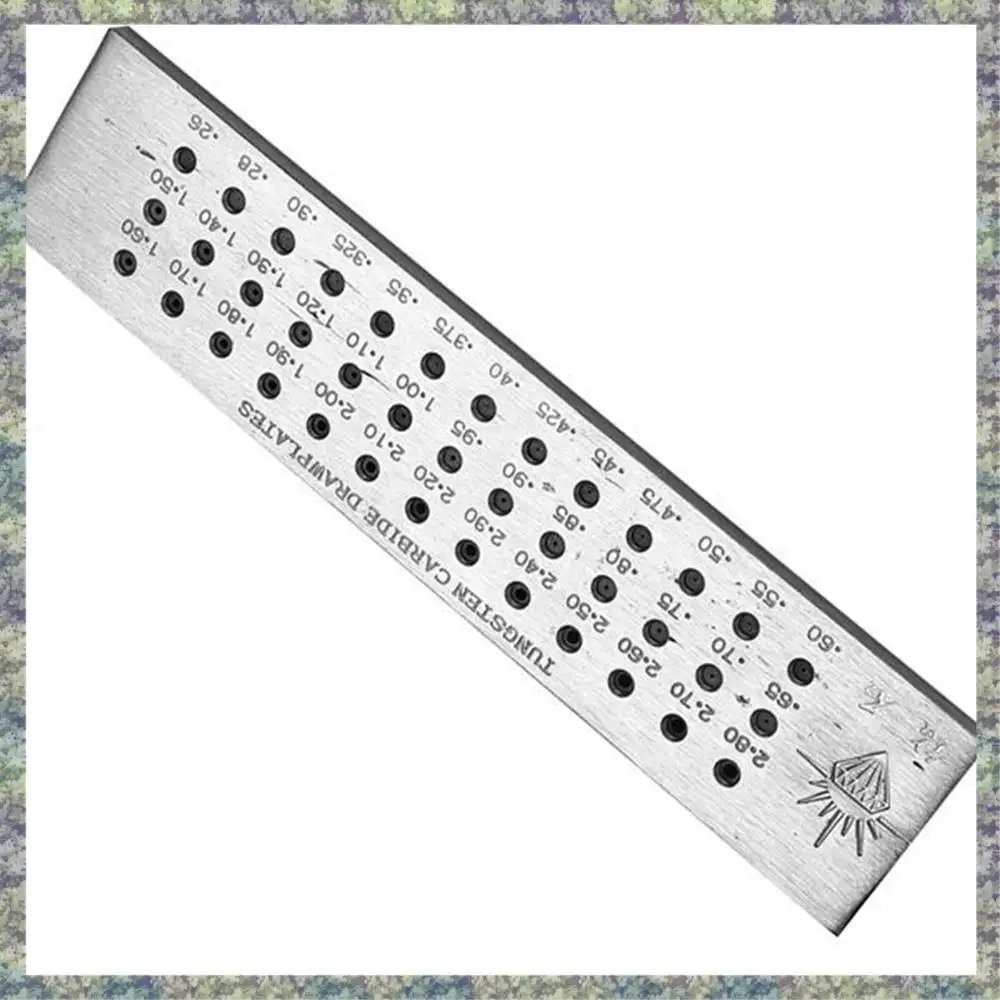 WON 39 Holes 0.26-2.80 Mm Tungsten Carbide Pull Wire, Used For Making Round Jewelry
WON 39 Holes 0.26-2.80 Mm Tungsten Carbide Pull Wire, Used For Making Round Jewelry