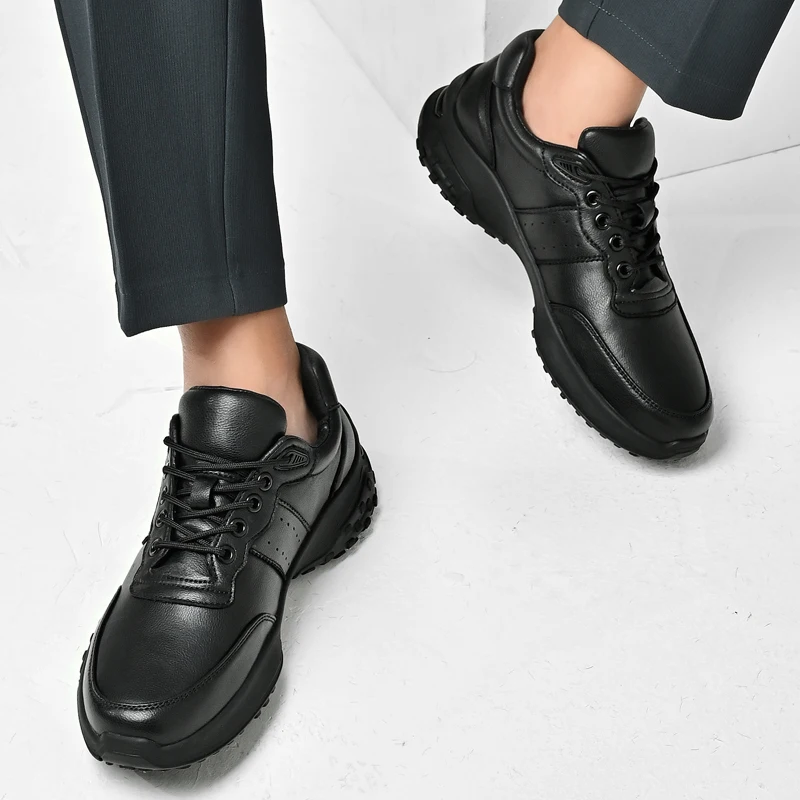 Men's casual leather shoes Comfortable minimalist high-quality style Work or office Outdoor walking or tourism Black white
Men's casual leather shoes Comfortable minimalist high-quality style Work or office Outdoor walking or tourism Black white