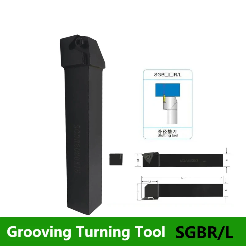 LIHAOPING SGBR1616H16 SGBR2020K16 SGBR2525M16 External Grooving Turning Tool SGBR1616 SGBR2020 SGBR2525 CNC Lathe Cutting Holder
LIHAOPING SGBR1616H16 SGBR2020K16 SGBR2525M16 External Grooving Turning Tool SGBR1616 SGBR2020 SGBR2525 CNC Lathe Cutting Holder