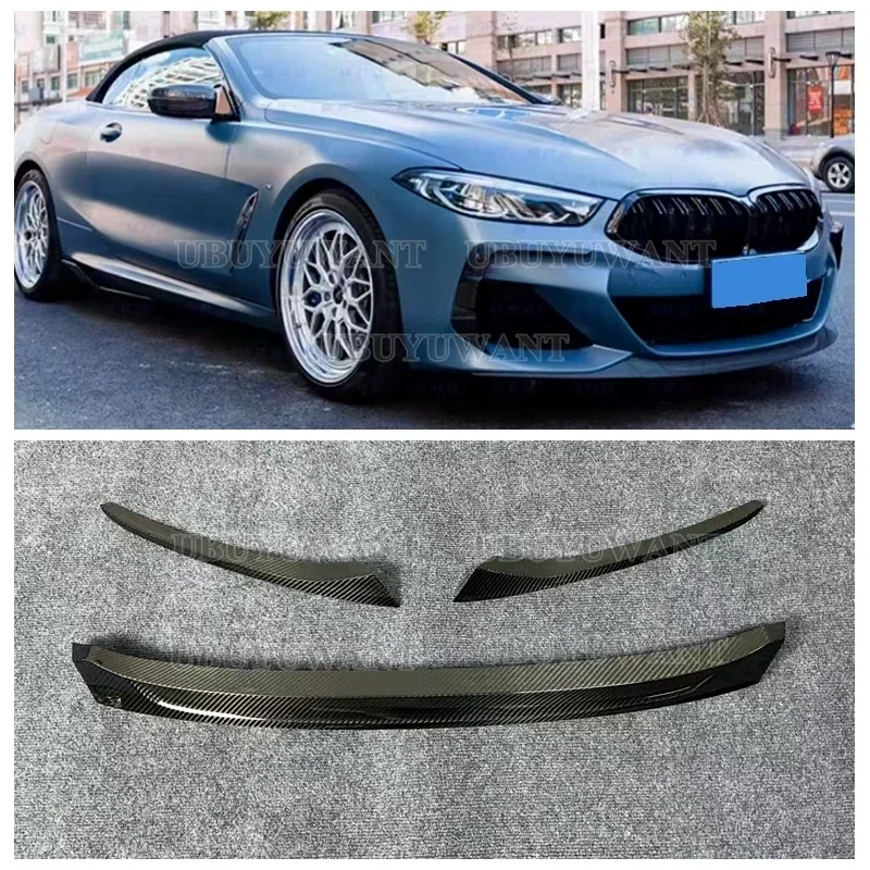 Front lip Bumper Protector For BMW 8 Series G14 G15 G16 840i 2020-2025 Carbon Fiber Car Styling Front Spoiler Anterior 3 Pcs/set
Front lip Bumper Protector For BMW 8 Series G14 G15 G16 840i 2020-2025 Carbon Fiber Car Styling Front Spoiler Anterior 3 Pcs/set