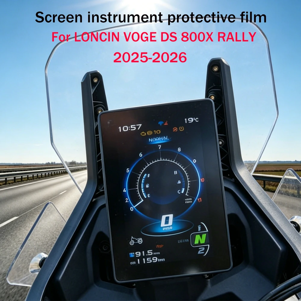 DS800X Scratch Resistant Protection Film For LONCIN VOGE DS 800X RALLY DS 800 X Motorcycle Dashboard Screen Protector Screen
DS800X Scratch Resistant Protection Film For LONCIN VOGE DS 800X RALLY DS 800 X Motorcycle Dashboard Screen Protector Screen