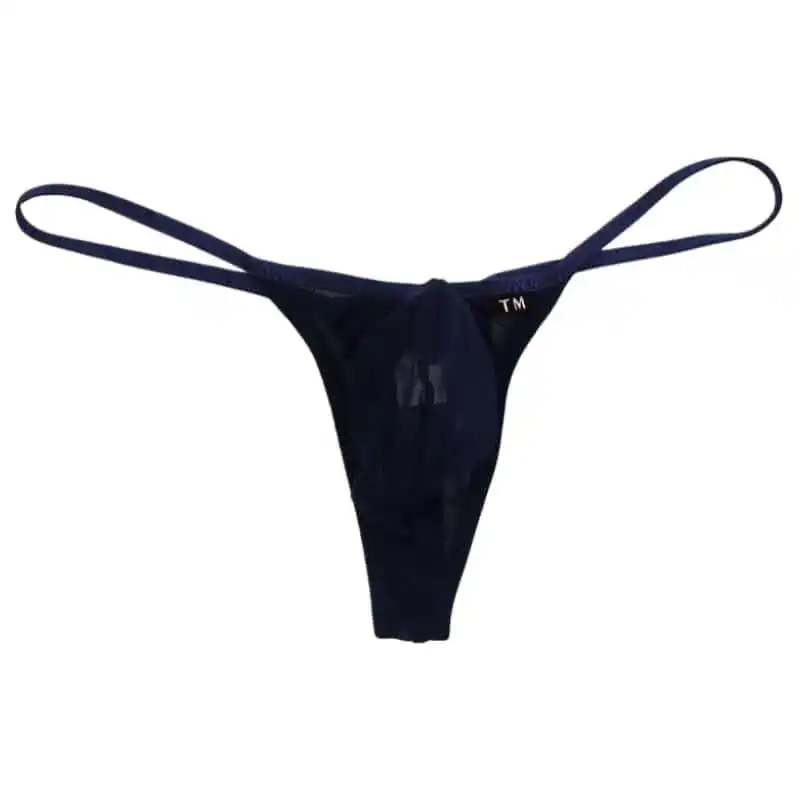 Men's Mesh G-string, Low-rise Sheer T-back Underwear with Contoured Pouch
Men's Mesh G-string, Low-rise Sheer T-back Underwear with Contoured Pouch