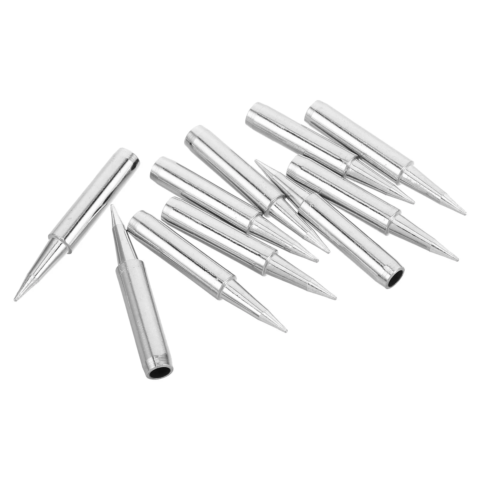 10Pcs Lead Free Soldering Iron Tips Replacement Set Precise Fine Tip for Electric Soldering Station Accessories
10Pcs Lead Free Soldering Iron Tips Replacement Set Precise Fine Tip for Electric Soldering Station Accessories