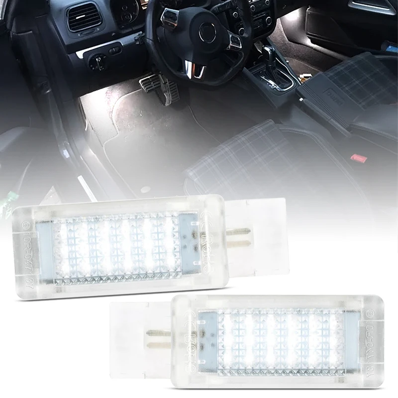2 шт. для VW Caddy EOS Golf Jetta Passat Polo Scirocco Sharan Tiguan Touareg белый светодиодный светильник для ног
2 шт. для VW Caddy EOS Golf Jetta Passat Polo Scirocco Sharan Tiguan Touareg белый светодиодный светильник для ног