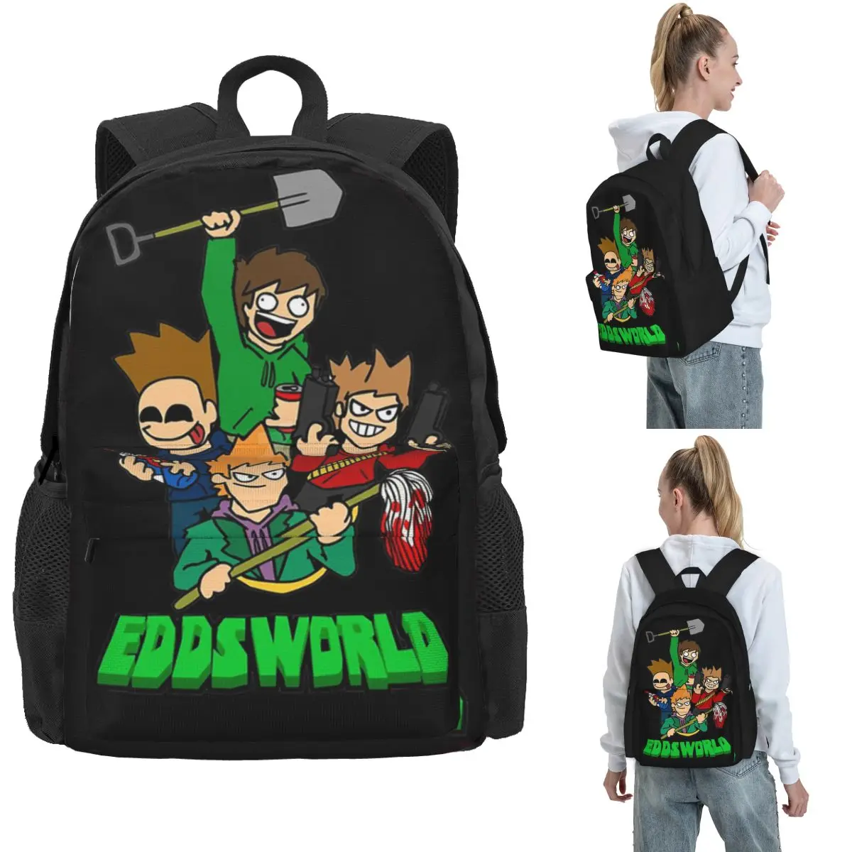 Рюкзаки Eddsworld, сумка для книг для мальчиков и девочек, детские школьные сумки большой вместимости, дорожный рюкзак, сумка на плечо
Рюкзаки Eddsworld, сумка для книг для мальчиков и девочек, детские школьные сумки большой вместимости, дорожный рюкзак, сумка на плечо