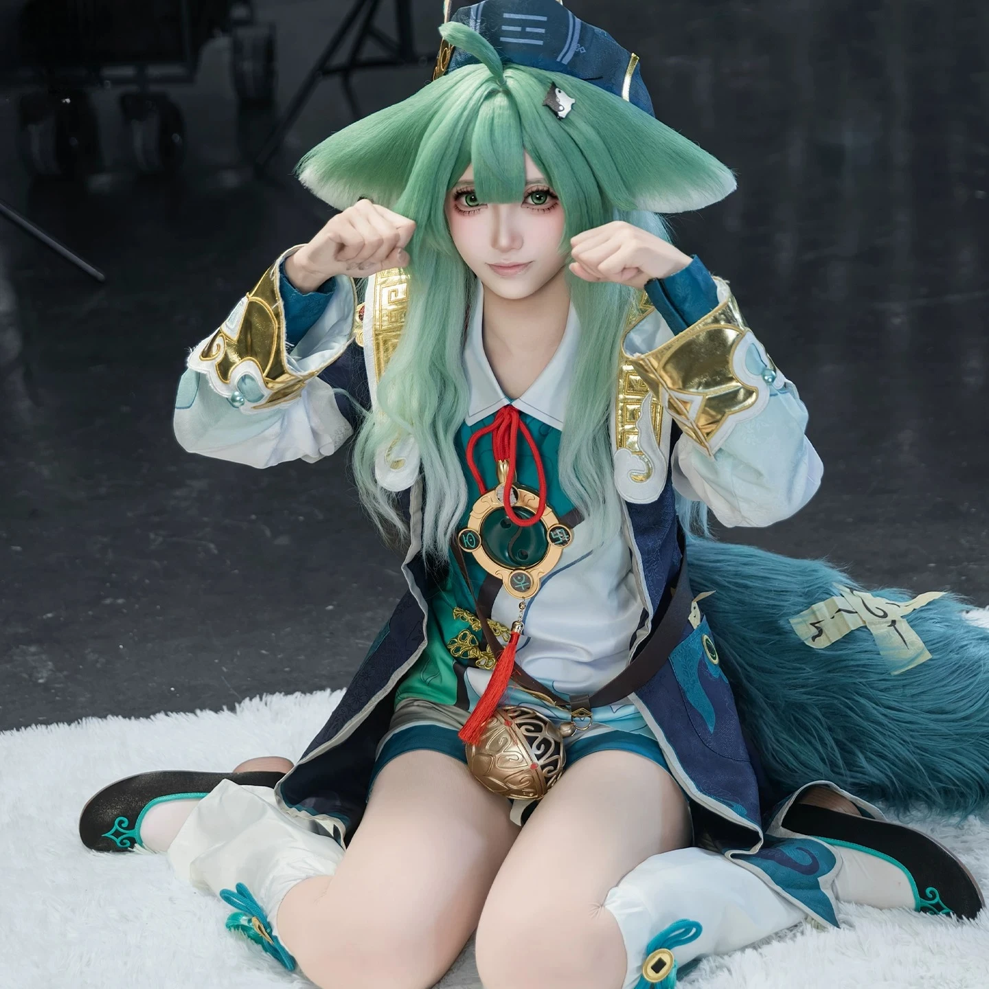 Honkai: Star Rail HuoHuo Cosplay Costume, Fox Girl Uniform Full Set, Halloween Carnival Party Outfit
Honkai: Star Rail HuoHuo Cosplay Costume, Fox Girl Uniform Full Set, Halloween Carnival Party Outfit