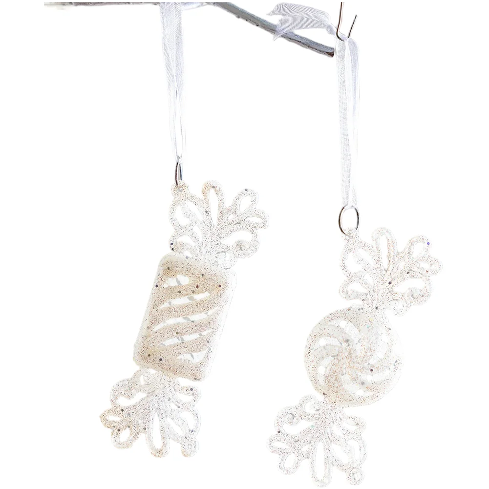 Christmas Tree Hanging Ornaments Set with White Candy Wind Chime Silver Conch Plastic Material for Seasonal Use
Christmas Tree Hanging Ornaments Set with White Candy Wind Chime Silver Conch Plastic Material for Seasonal Use