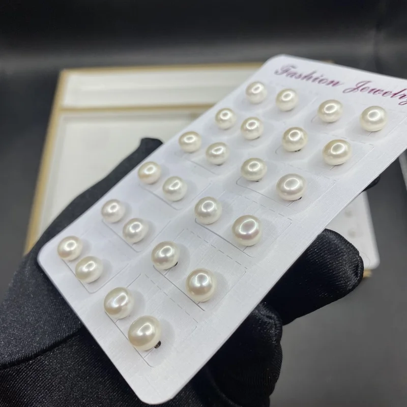 Wholesale Loose Natural Fresh water Pearl Bead 2-14mm 4A High Luster Button Pearls for DIY Ring Earrings Fine Pearl Jewelry
Wholesale Loose Natural Fresh water Pearl Bead 2-14mm 4A High Luster Button Pearls for DIY Ring Earrings Fine Pearl Jewelry