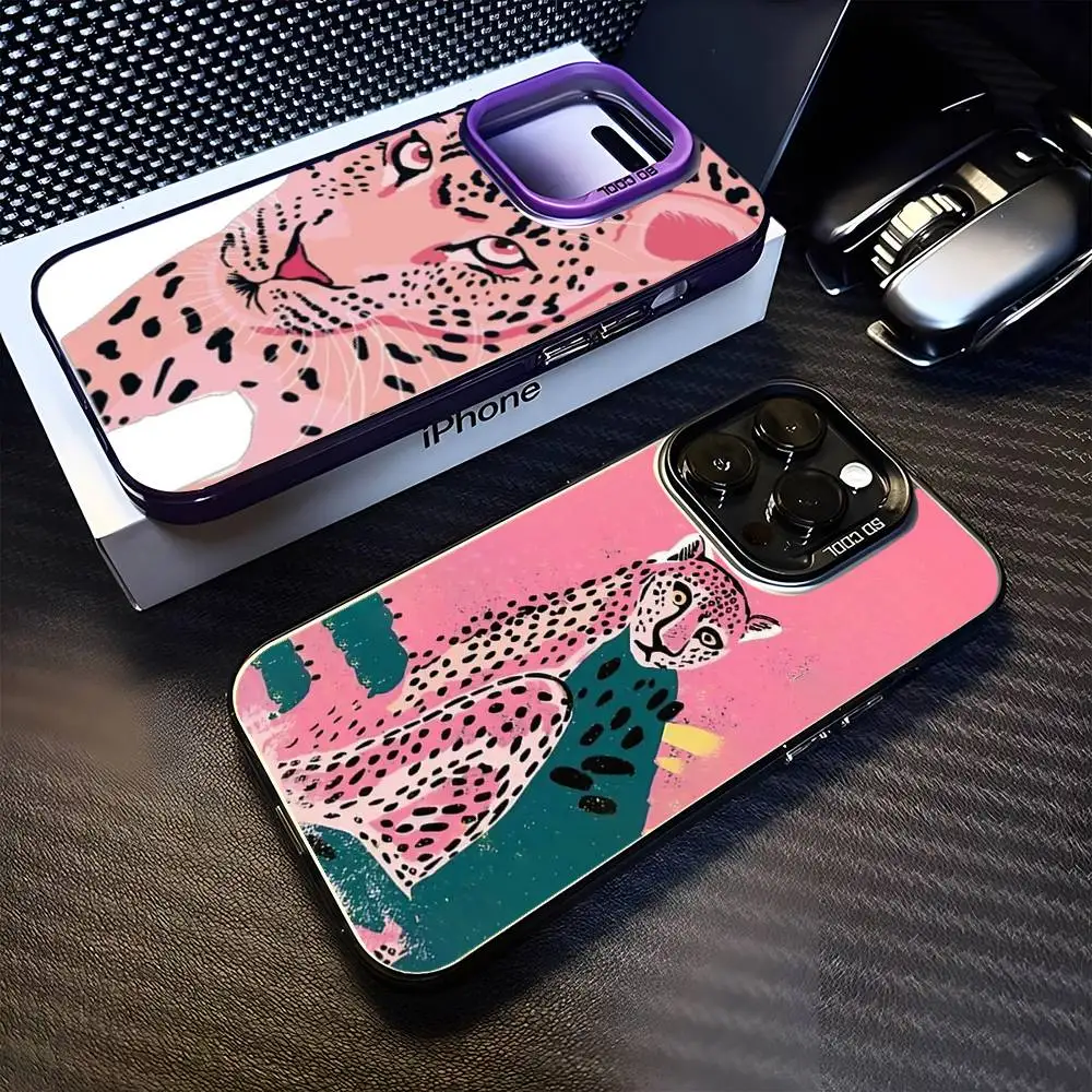 Pink Leopard Phone Case For iPhone 16,15,14,13,12,11,Mini,Pro,MAX Purple Matte Shockproof Cover
Pink Leopard Phone Case For iPhone 16,15,14,13,12,11,Mini,Pro,MAX Purple Matte Shockproof Cover