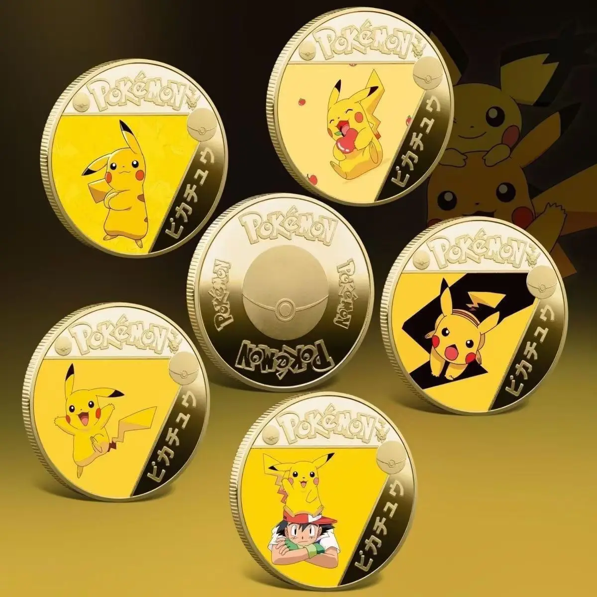 2025 New Pokémon Pokémon Pikachu Birthday Gift Pocket Full Set of Elf Cartoon Pokémon Commemorative Coins
2025 New Pokémon Pokémon Pikachu Birthday Gift Pocket Full Set of Elf Cartoon Pokémon Commemorative Coins