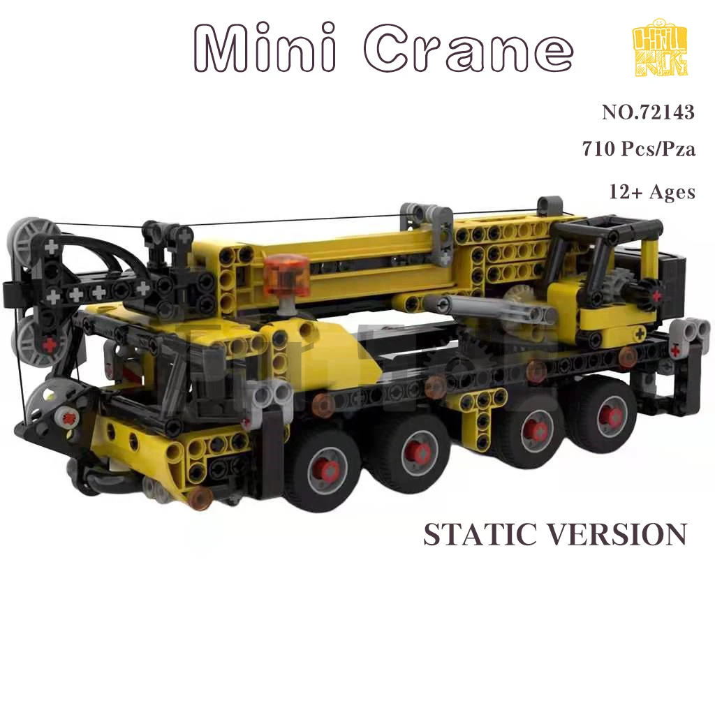 Moc72143 Mini Crane Model With PDF Drawings Building Blocks Bricks Kids Educational DIY Toys Birthday Christmas Gifts
Moc72143 Mini Crane Model With PDF Drawings Building Blocks Bricks Kids Educational DIY Toys Birthday Christmas Gifts