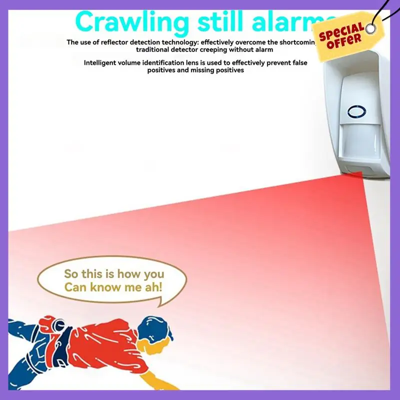 -A96Z 433Mhz Wireless PIR Alarm Motion Sensor Animal Immune Infrared Detector Waterproof Outdoor Infrared Detector
-A96Z 433Mhz Wireless PIR Alarm Motion Sensor Animal Immune Infrared Detector Waterproof Outdoor Infrared Detector