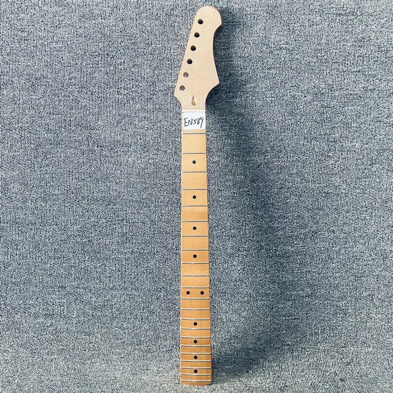 EN589 Roasted Maple Neck Custom Order 6 String Version 22 Frets for Electric Guitar Replace and DIY with Damages on Wood
EN589 Roasted Maple Neck Custom Order 6 String Version 22 Frets for Electric Guitar Replace and DIY with Damages on Wood