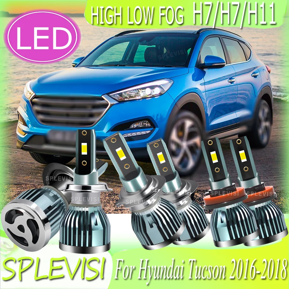 Fast and Easy Installation Clearer Visibility at Night LED Headlight high low beam foglight For Hyundai Tucson 2016-2018 2017
Fast and Easy Installation Clearer Visibility at Night LED Headlight high low beam foglight For Hyundai Tucson 2016-2018 2017