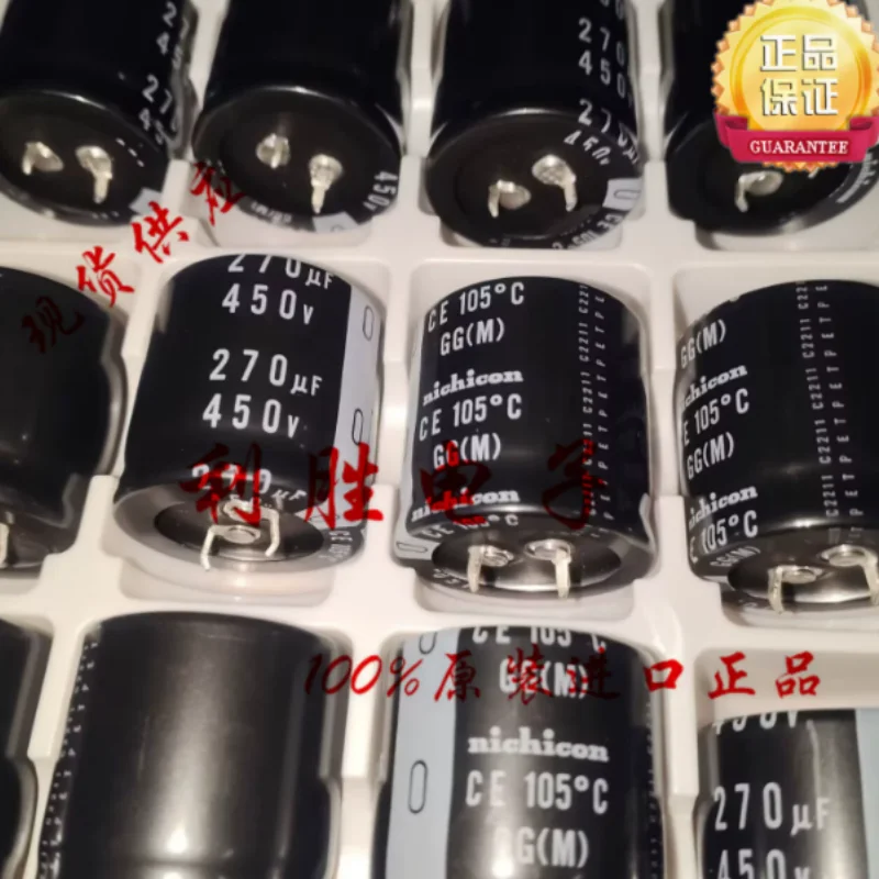 5PCS-30PCS 270UF 450V original Japanese Nichicon capacitor 450V270UF 30 * 30 GG
5PCS-30PCS 270UF 450V original Japanese Nichicon capacitor 450V270UF 30 * 30 GG